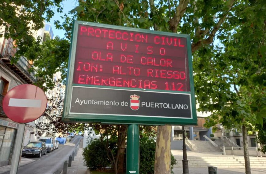 La comarca de Puertollano en aviso amarillo y naranja este fin de semana 11 y 12 de junio por altas temperaturas