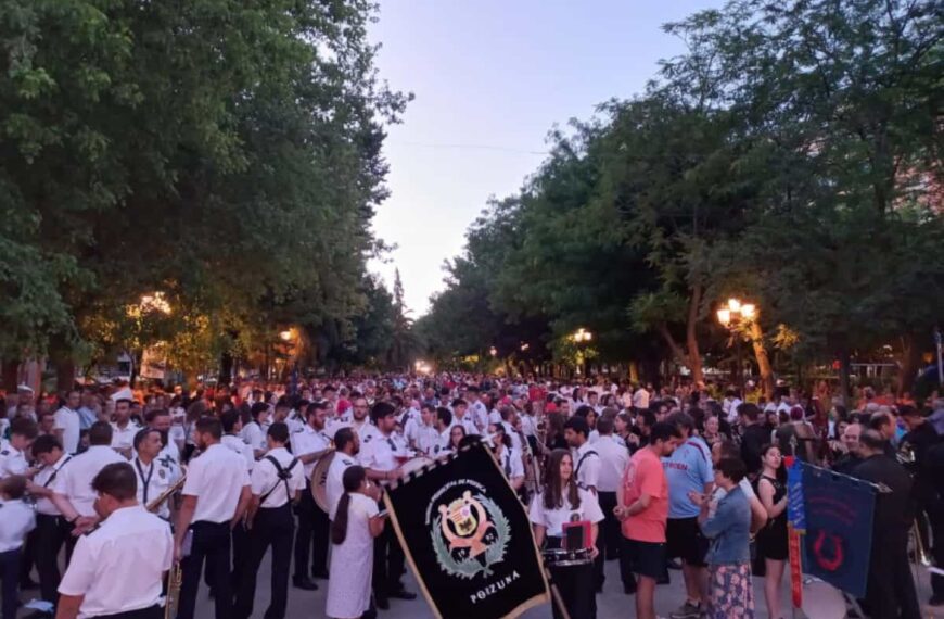 7 bandas municipales recorrieron las calles de Puertollano en la conmemoración del Día Europeo de la Música
