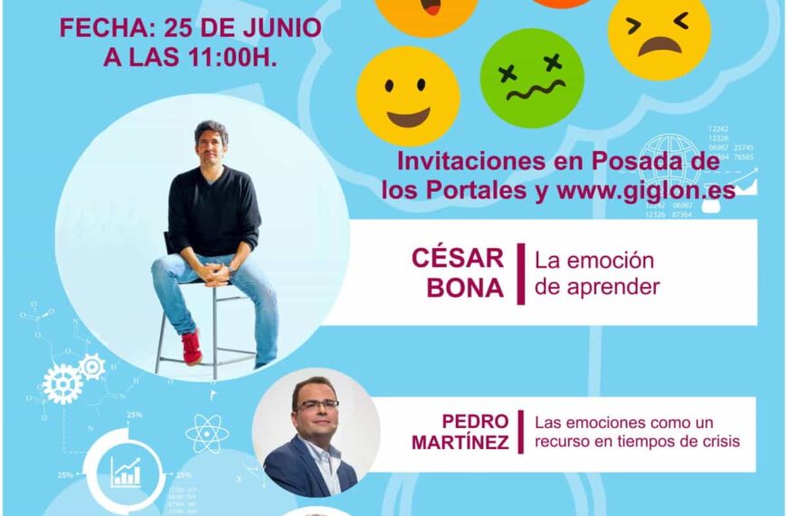 César Bona participará en la jornada formativa de educación emocional el 25 de junio en Tomelloso