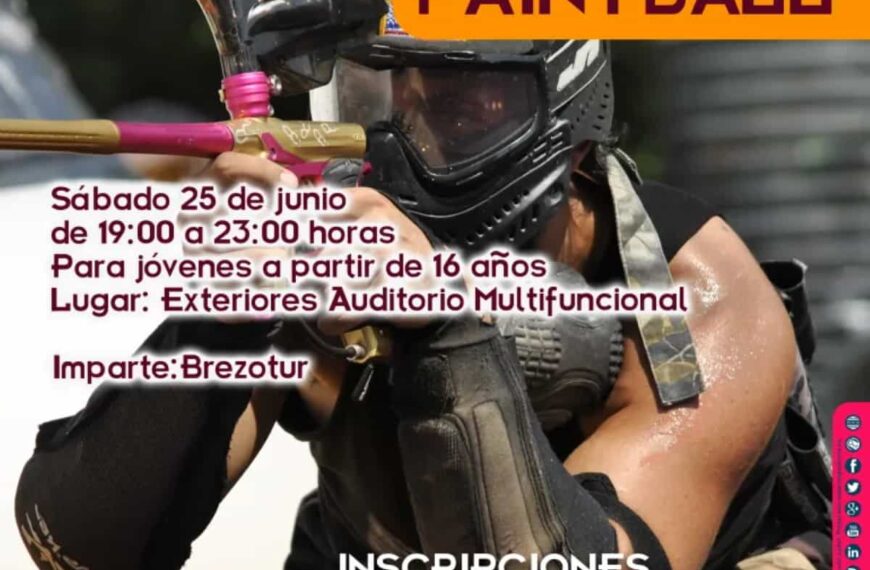 Curso de Arteterapia y Jornada de Paintball para jóvenes este junio y julio 2022 en Miguelturra ya puedes inscribirte