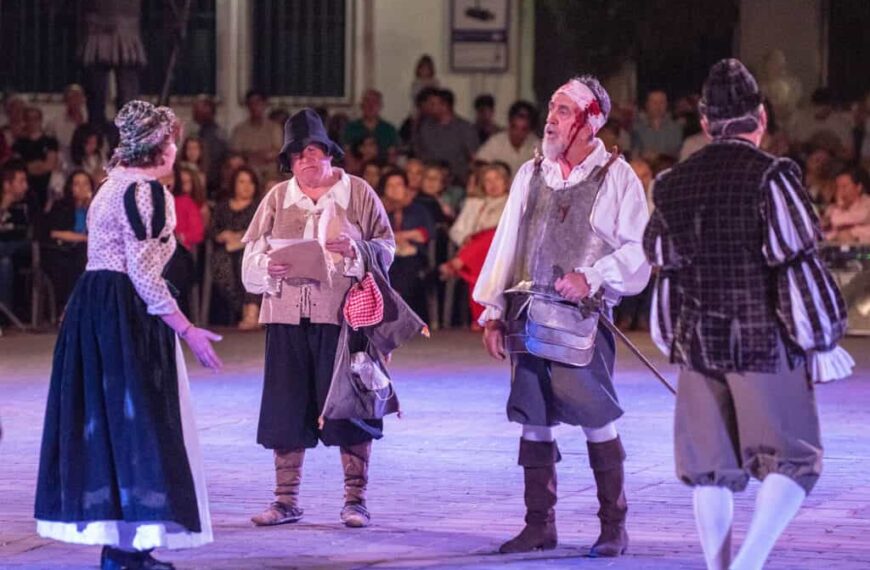 Gran noche quijotesca y cervantina con ‘El Quijote en la Calle’ en Argamasilla de Alba