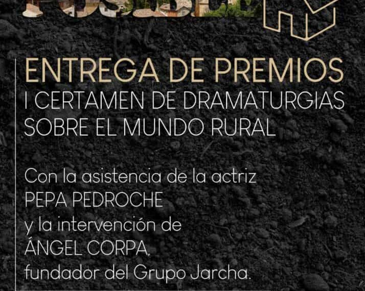 Los premios del “I Certamen de Dramaturgias sobre el Mundo Rural” se entregarán este jueves en Torralba de Calatrava