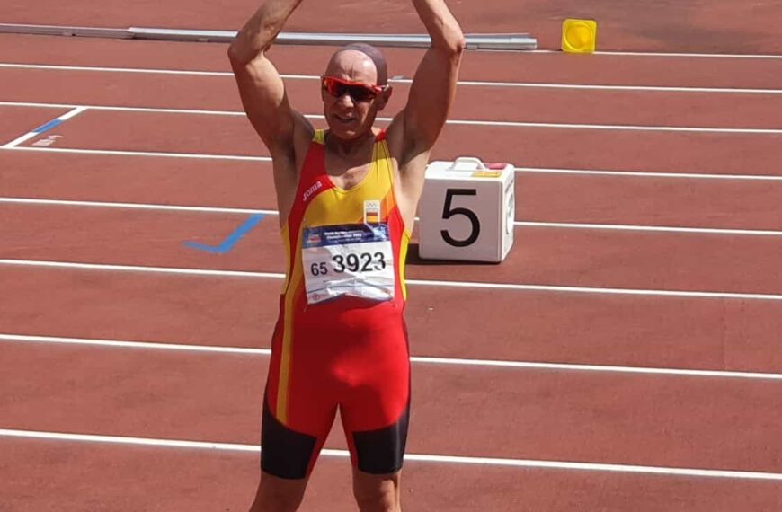 Juan Carlos Rodríguez, de Ciudad Real, campeón mundial de 400 metros libres en el Campeonato del Mundo Máster celebrado en Finlandia