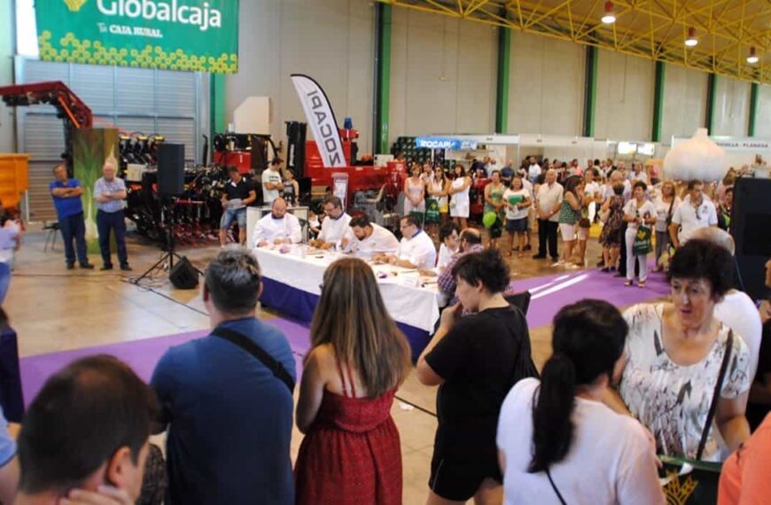 La XLVIII Feria Internacional del Ajo de Las Pedroñeras contará con la participación de 42 expositores