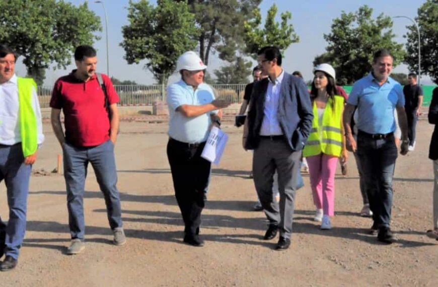 Las obras de la tercera fase del pabellón ferial de Ciudad Real avanzan "a buen ritmo" para estar disponible en enero