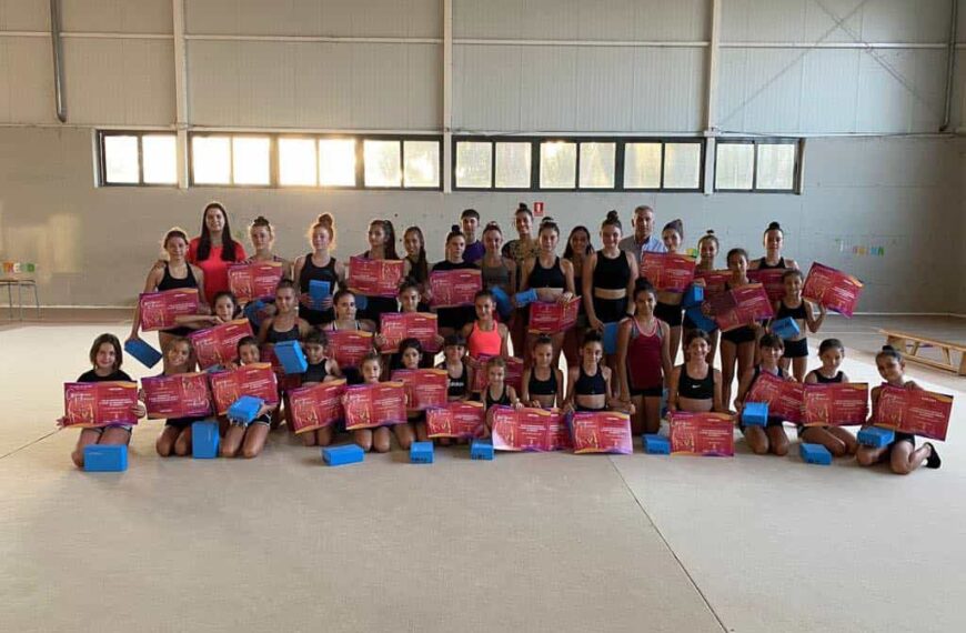 Clausura del VI Clinic de Gimnasia Rítmica en Herencia