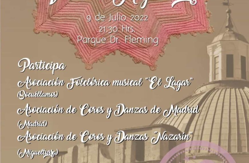 39 Festival de Folklore “Villa de Miguelturra” el sábado 9 de julio a partir de las 21:30 horas en el Parque Doctor Fleming