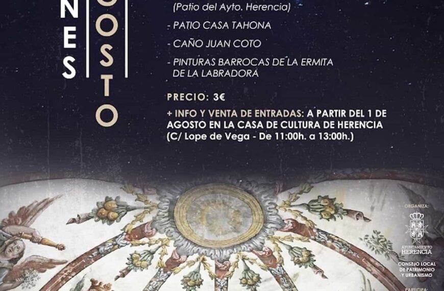 Herencia volverá a celebrar la Noche del Patrimonio 2022