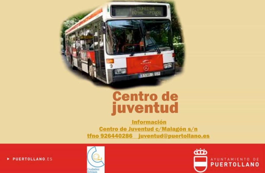 Abierto el plazo hasta el 5 de agosto para presentar solicitudes al Bonobús Joven 2022/2023 de Puertollano