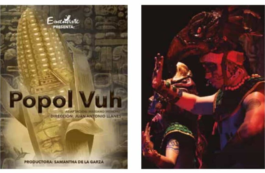 El Popol Vuh el 24 de julio en el Templete del Prado en el 2º. Ciclo de Teatro  Internacional en Ciudad Real 2022