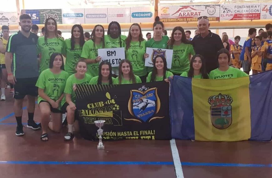 Herencia celebró la Quijote’s Handball Cup 2022