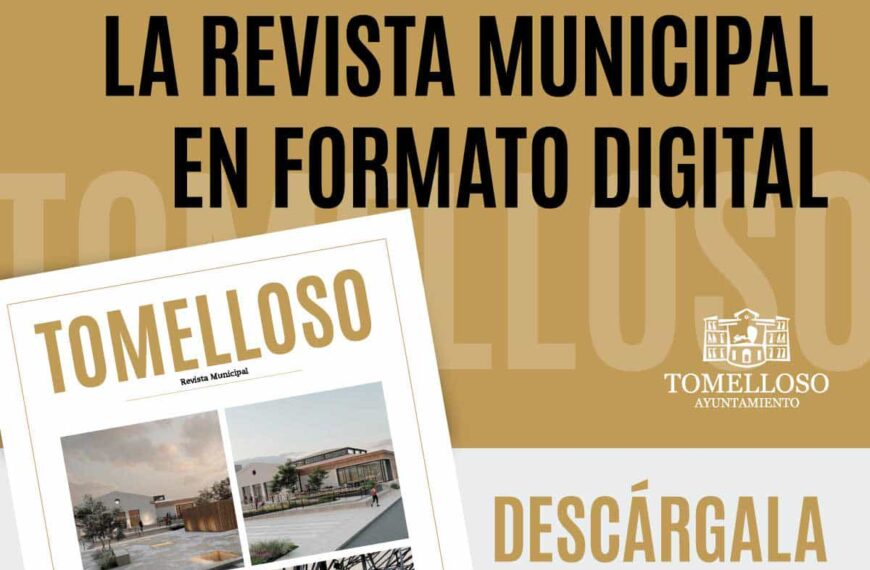 La edición digital de la Revista Municipal de Tomelloso ya se encuentra disponible en la web del ayuntamiento
