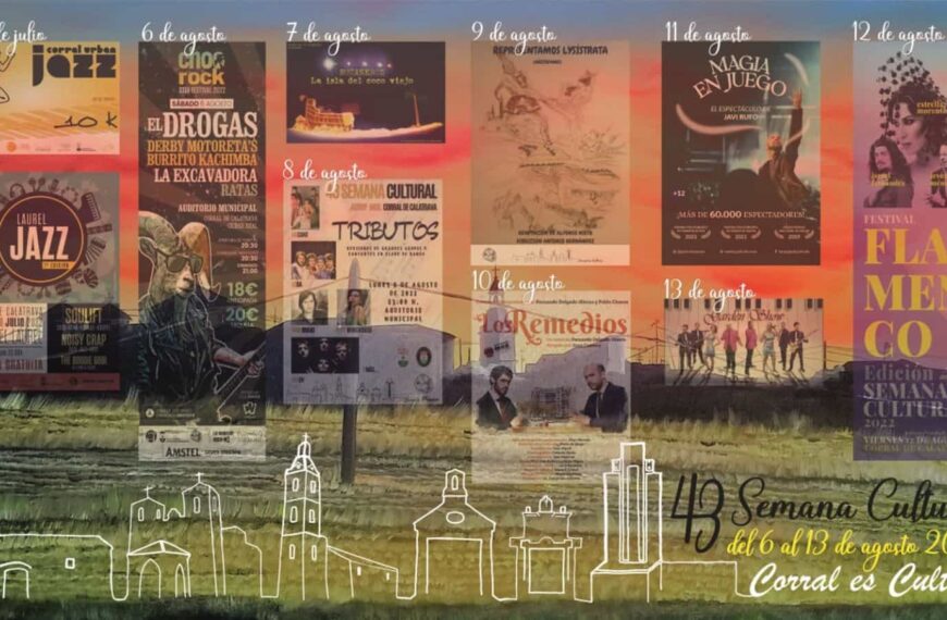 Todo listo para celebrar la 43 Semana cultural de Corral de Calatrava