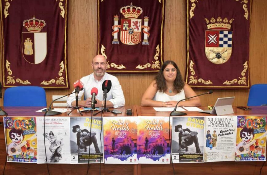 Un concierto de David Otero entre las principales novedades culturales de la Feria y Fiestas 2022