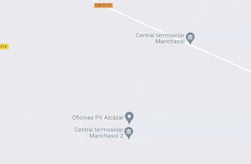 Extinguido el fuego que ha afectado a parte de una planta termosolar en Alcázar