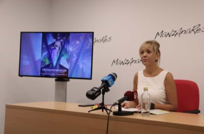 Presentados de los actos lúdicos programados con motivo de las fiestas patronales 2022 de Manzanares