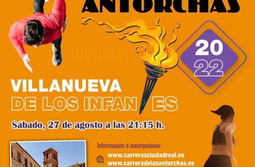 XX Carrera de Las Antorchas en Villanueva de los Infantes el 27 de agosto de 2022