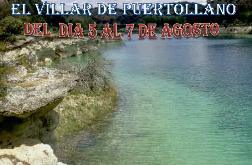 Las Fiestas Culturales de Verano «Fiestas del Agua» de El Villar de Puertollano inician mañana a las 21,00 horas