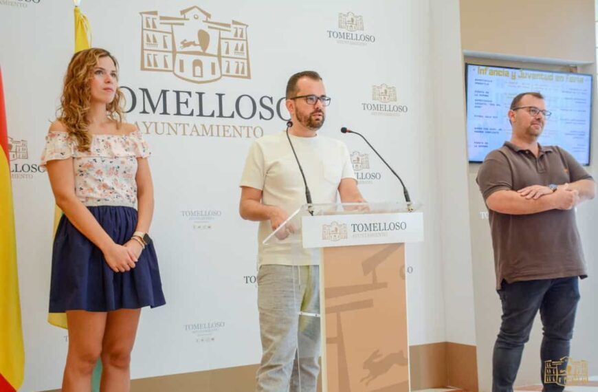 La programación de infancia y juventud  para la Feria y Fiestas de Tomelloso fue presentada
