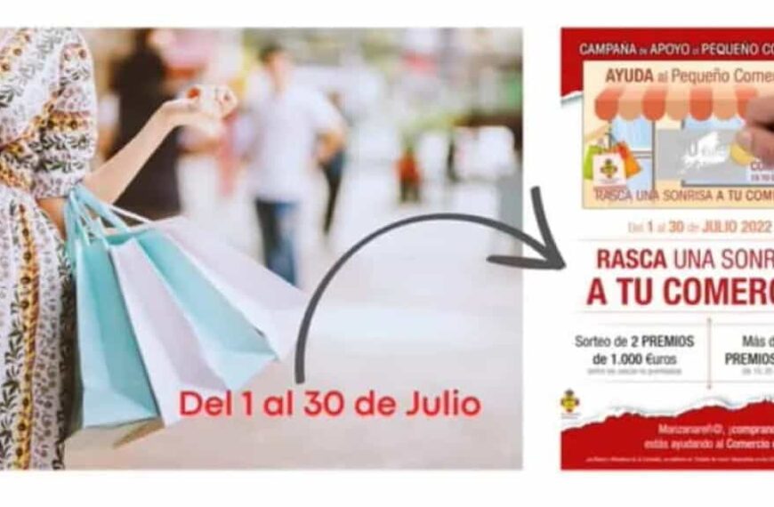 Ellos son los ganadores del sorteo de la campaña ‘Rasca una sonrisa a tu comercio’ de Manzanares que se celebró hoy