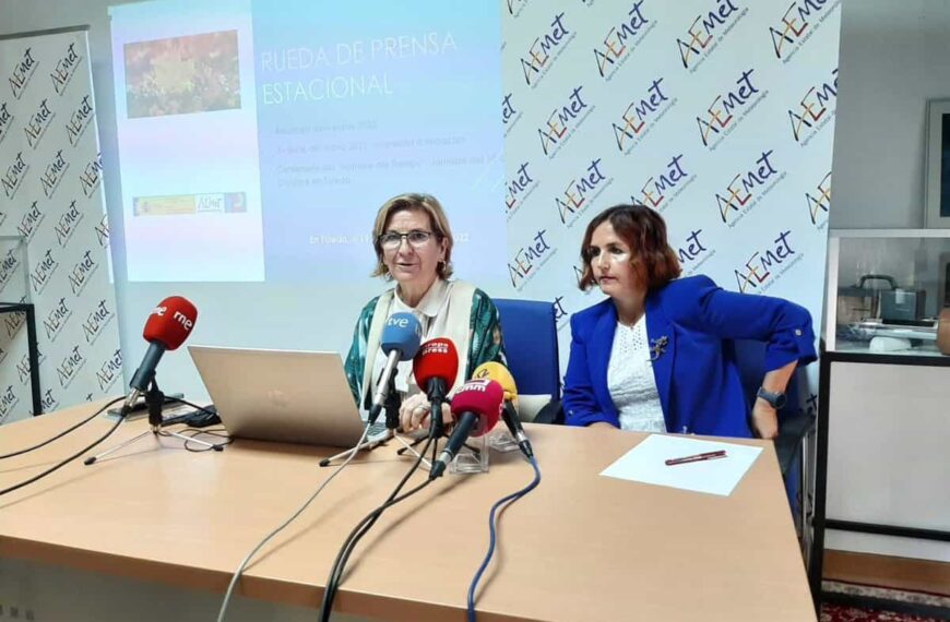 Aemet anuncia una probabilidad moderada de temperatura media cálida en otoño en C-LM y normalidad en las precipitaciones