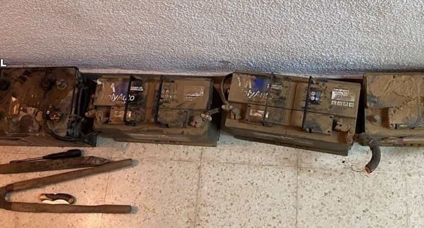 Detenidas dos personas in fraganti cuando robaban baterías de maquinaria pesada en Navalpino (Ciudad Real)