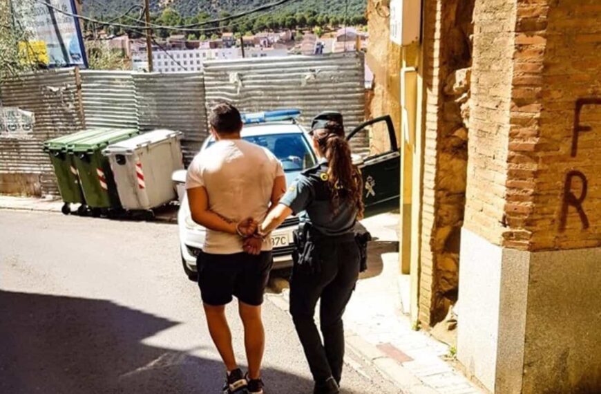 Detenido un prófugo de la justicia que llevaba más de un año oculto en Almadén