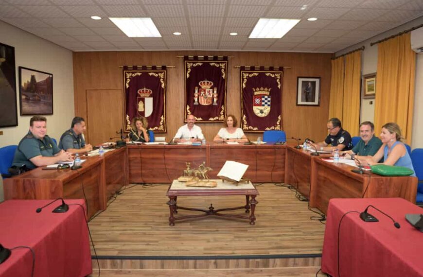 Policía Local de Argamasilla de Alba y Guardia Civil coordinan efectivos de cara las próximas fiestas patronales y la romería