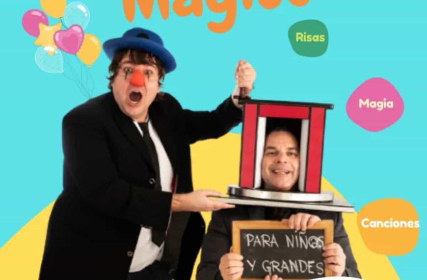 Circo Mágico Solidario el 30 de septiembre en la Casa de la Cultura de Miguelturra colabora con entrada y donativo de 3 € por persona