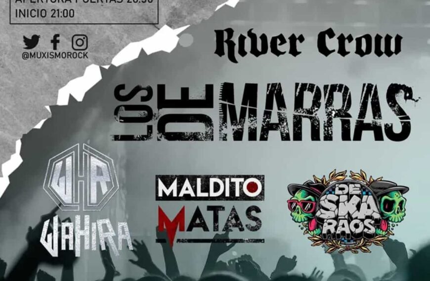 El festival «Muxismo Rock 2022″se celebrará el día 1 de octubre en el Centro de Exposiciones y Representaciones Escénicas (CERE) de Miguelturra