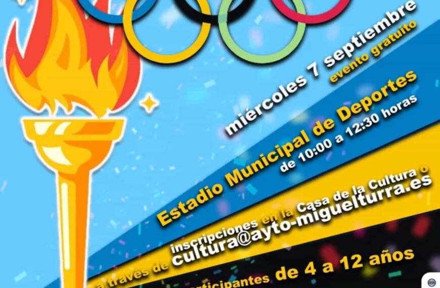 II edición de las Olimpiadas Churriegas el 7 de septiembre dentro de la programación de la Feria y Fiestas de Miguelturra