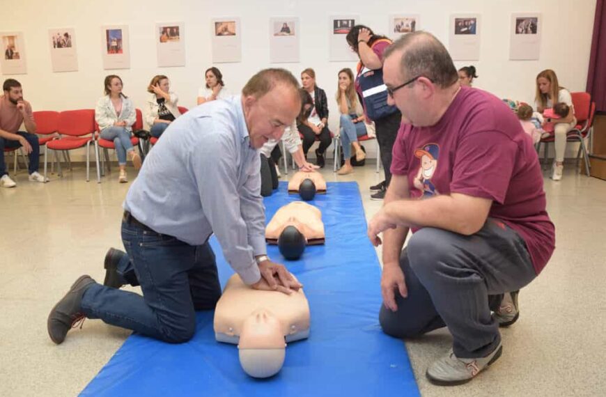 Protección Civil de Argamasilla de Alba imparte un taller de primeros auxilios y RCP