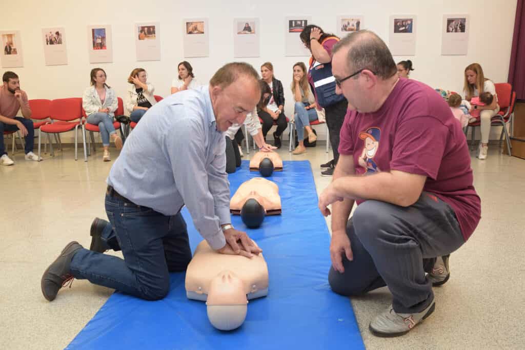 Protección Civil de Argamasilla de Alba imparte un taller de primeros auxilios y RCP