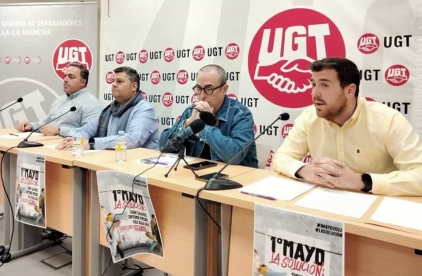 CCOO y UGT se movilizan este viernes ante las patronales de las cinco provincias de CLM para reclamar subidas salariales