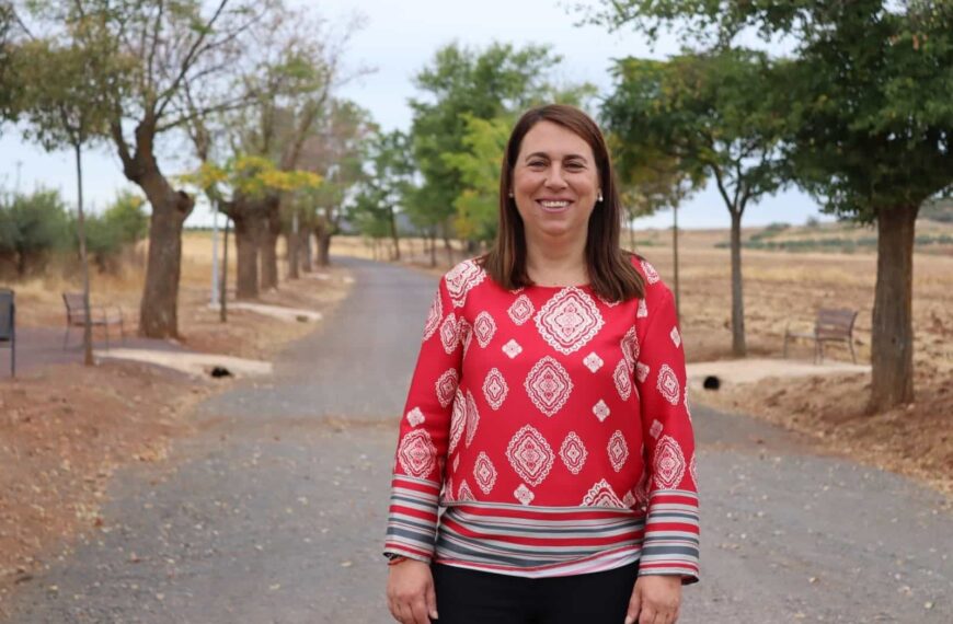 “Trabajamos pensando en mejorar la calidad de vida de los vecinos, sin dejar a nadie atrás”, Cristina Espadas, alcaldesa de Cañada de Calatrava