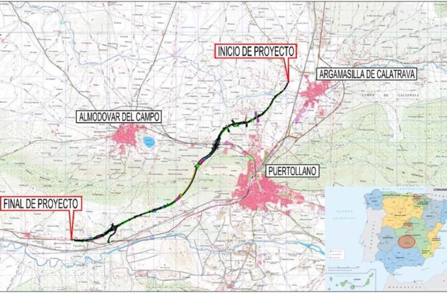 El Mitma aprueba definitivamente el proyecto de trazado de la variante de Puertollano de la A-43