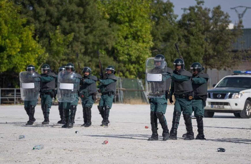 GEDEX, Seprona y un helicóptero de Guardia Civil simulan varias intervenciones en hechos delictivos en Ciudad Real
