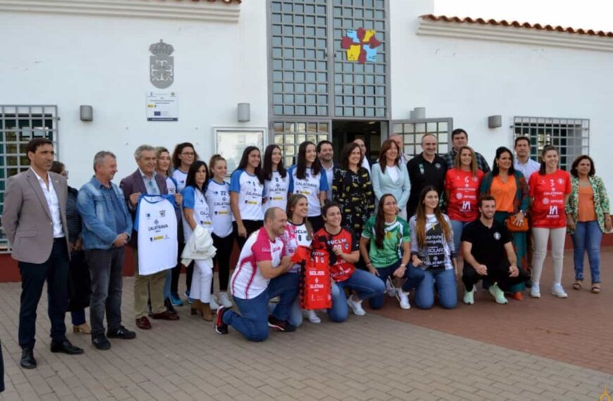 Los clubes femeninos BM Bolaños, BM Pozuelo, Almagro FS y Voleibol Miguelturra promocionarán la marca 'Calatrava Sabor'