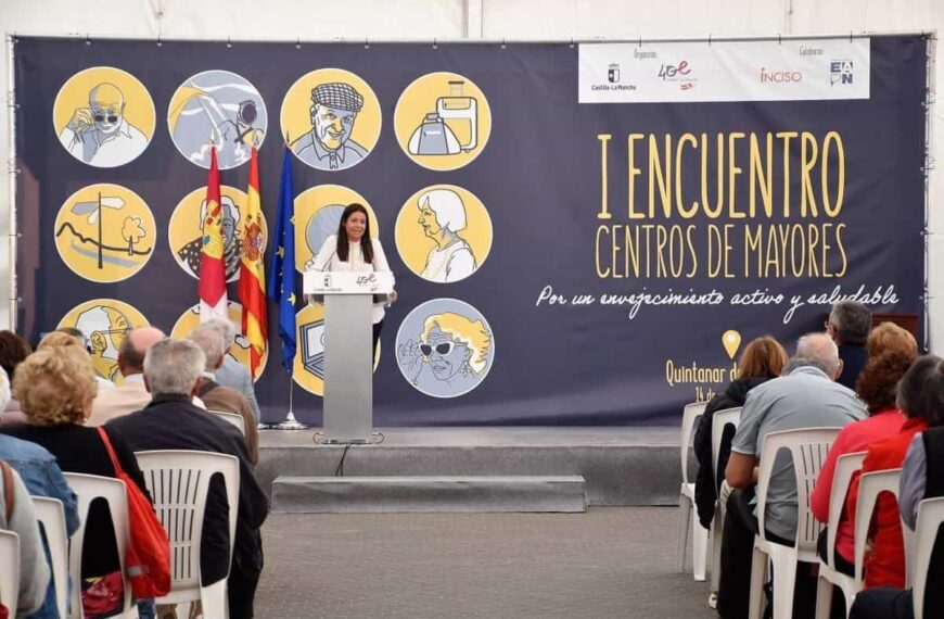 Más de un millar de personas participan en el I Encuentro de Centros de Mayores de la Red de Castilla-La Mancha