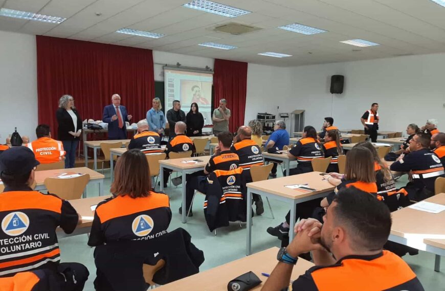 Un total de 55 integrantes de Protección Civil de la provincia de Ciudad Real participan en un curso básico de Protección Civil