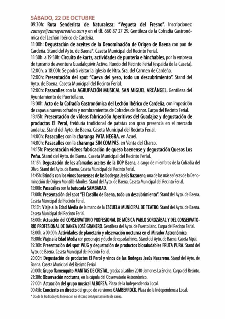 Puertollano participará en la IX Feria del Lechón Ibérico de Cardeña el próximo fin de semana en la localidad de Valle de los Pedroches