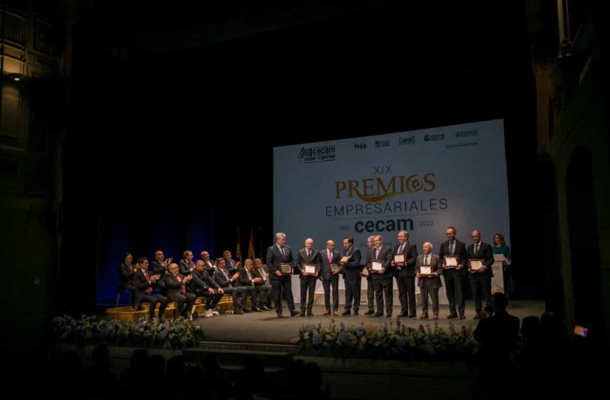 La empresa manzanareña Mercomancha galardonada en los Premios Empresariales de la Confederación Regional de Empresarios de Castilla-La Mancha