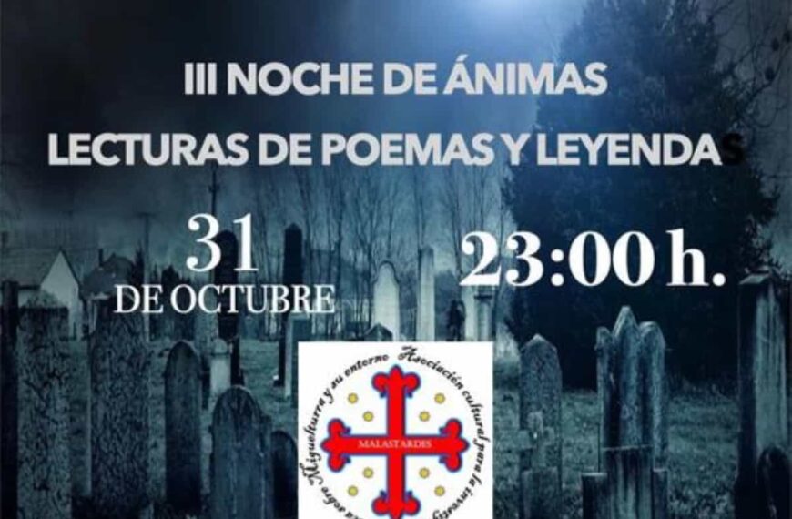 II Noche de Ánimas el 31 de octubre a las 23 horas en la Iglesia de San Antón de Miguelturra con entrada libre y aforo