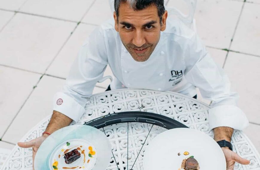 El cocinero 2 estrellas Michelín, Premio Nacional de Gastronomía y 3 Soles Repsol, Paco Roncero, apadrina en Almagro el Centro de Tecnificación Gastronómica Palacio Valdeparaíso