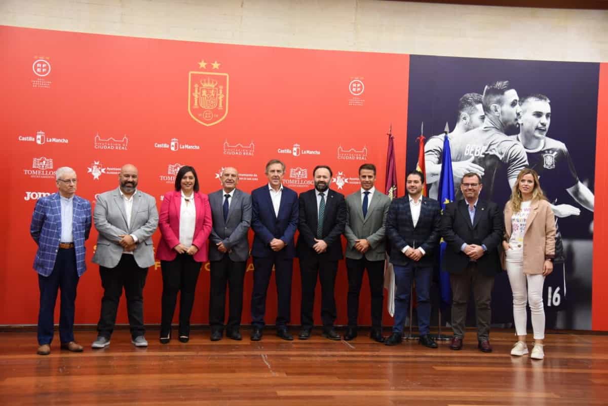Ya puedes comprar tus entradas para el partido internacional de la selección española de fútbol sala este viernes en Tomelloso
