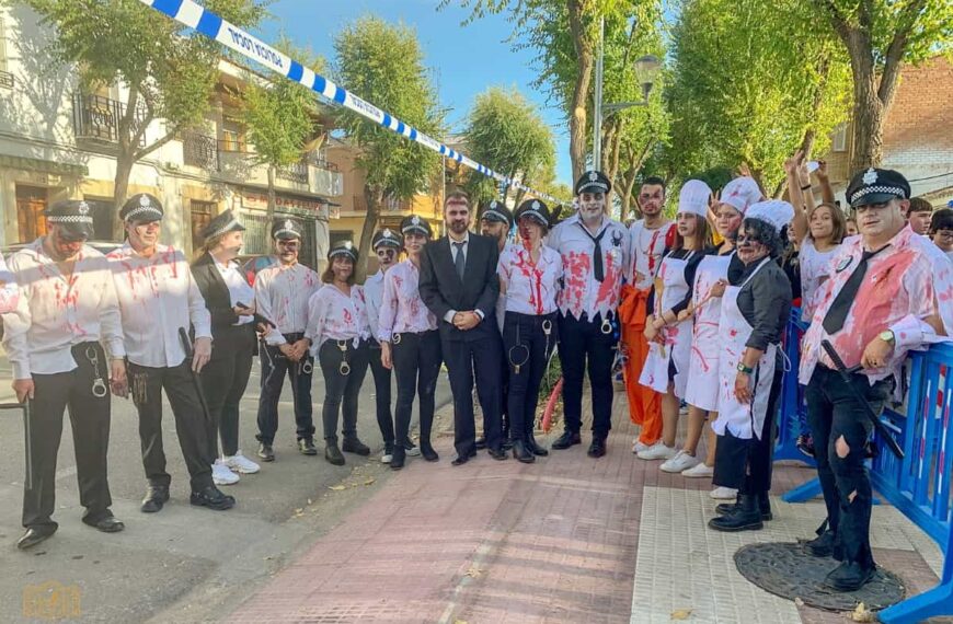 Todo un éxito el Pasaje del Terror “La condena eterna” que el ayuntamiento de Tomelloso ha realizado para celebrar Halloween