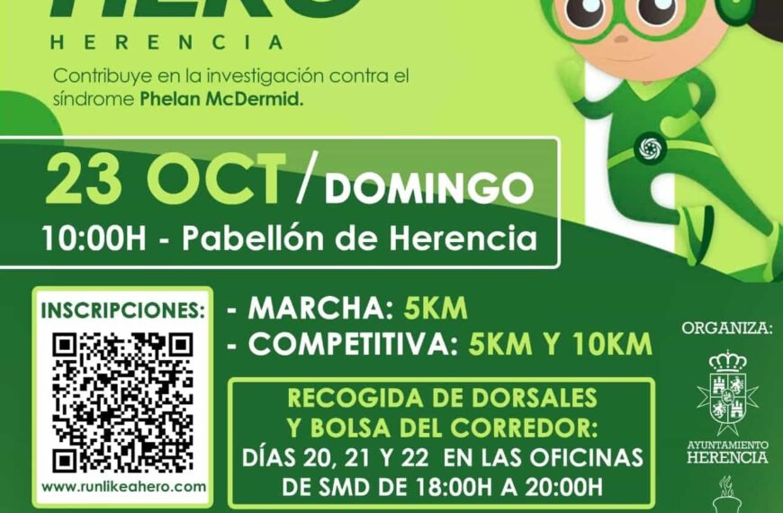 Herencia Celebra la I edición de la Run Like Hero