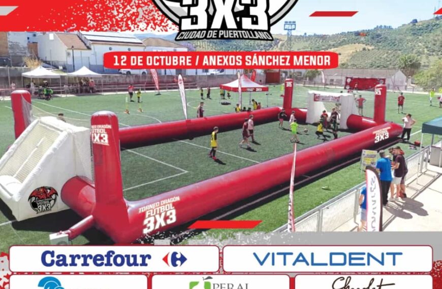 El Torneo Dragón de Fútbol 3×3 este 12 de octubre en los los campos anexos del Sanchez Menor de Puertollano