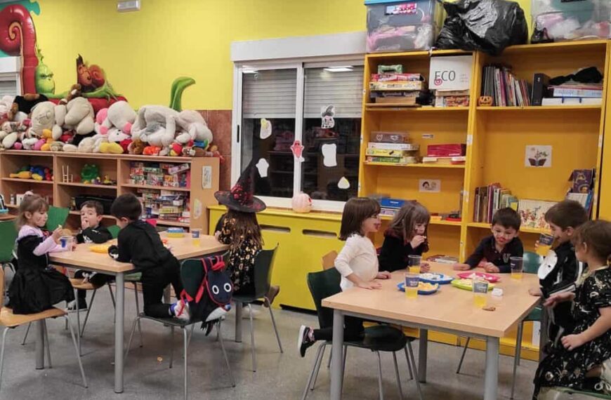 Inicio del curso en las Aulas Corresponsables de Pequeteca y Ludoteca