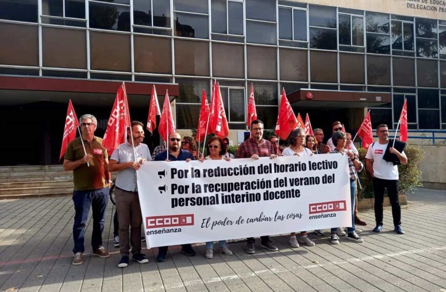 CCOO C-LM aspira a ganar las elecciones sindicales del personal docente de la enseñanza pública no universitaria
